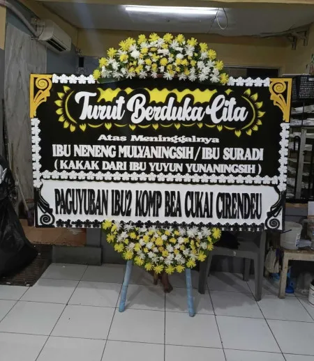 Papan Bunga Duka Sinangohprendeng Kajen
